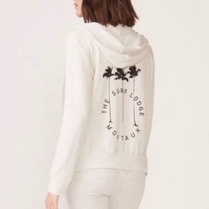 Monrow Surf lodge hoodie sweatshirt brand new